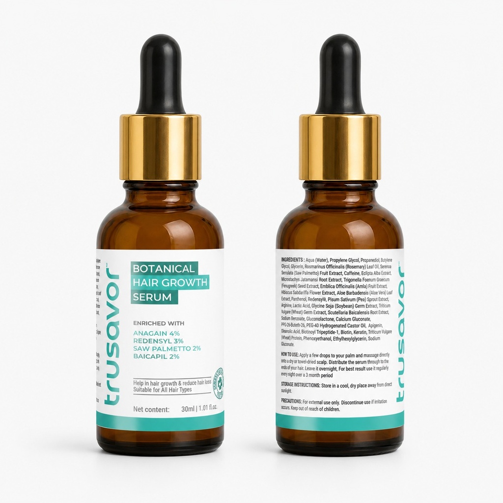 Trusavor hair serum Front back.jpg